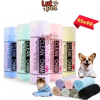Khăn tắm chó mèo siêu thấm hút - Khăn lau đa năng, siêu thấm đa công dụng (Size to) - lutpet