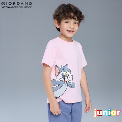 [GIORDANO x Tom&Jerry] Áo Thun Ngắn Tay Trẻ Em In Hình 3386278-67
