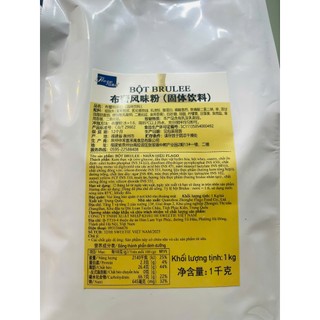 Bột Kem Trứng Vàng cô gái Brulee Gói (1Kg)