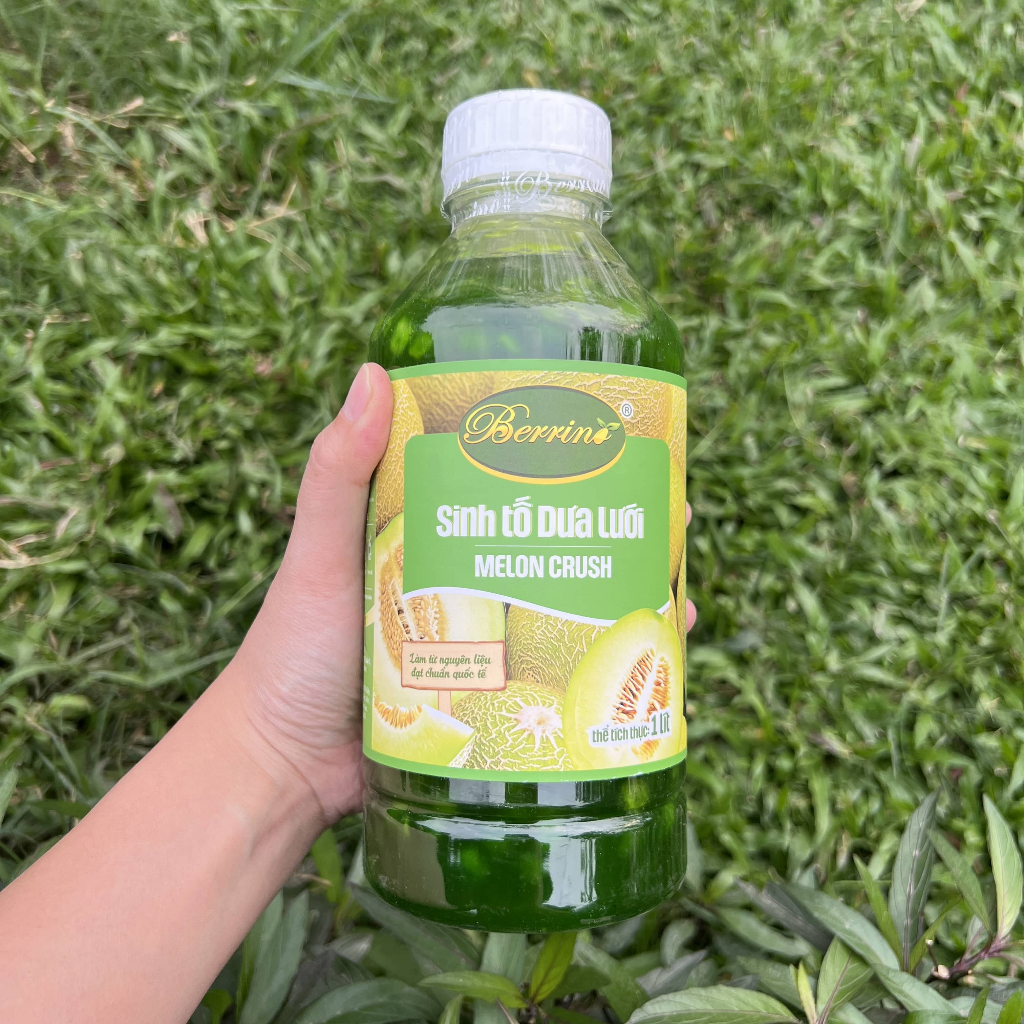 Sinh Tố Berrino Dưa Lưới 1L – Puree Dưa Lưới Pha Chế Đồ Uống