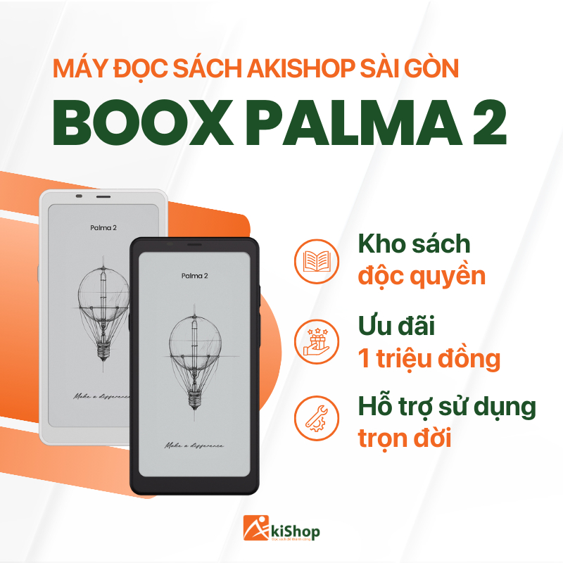 Máy đọc sách Boox Palma 2 chính hãng Akishop