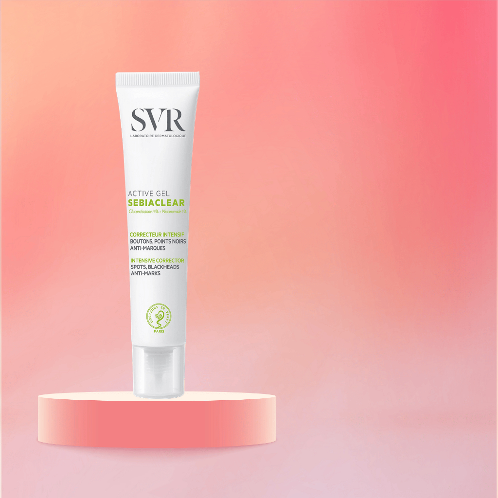 [ SVR chính hãng ] Gel dưỡng da giảm mụn, ngừa thâm, kiểm soát dầu svr Sebiaclear Active Gel 40ml