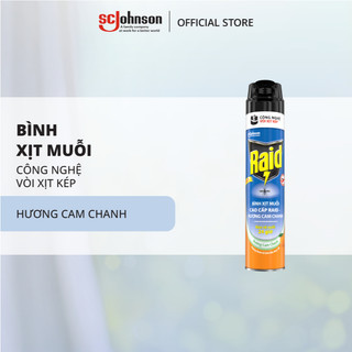 RAID Bình Xịt Muỗi Hiệu Quả Tốt Bảo Vệ Dài Lâu 520ml