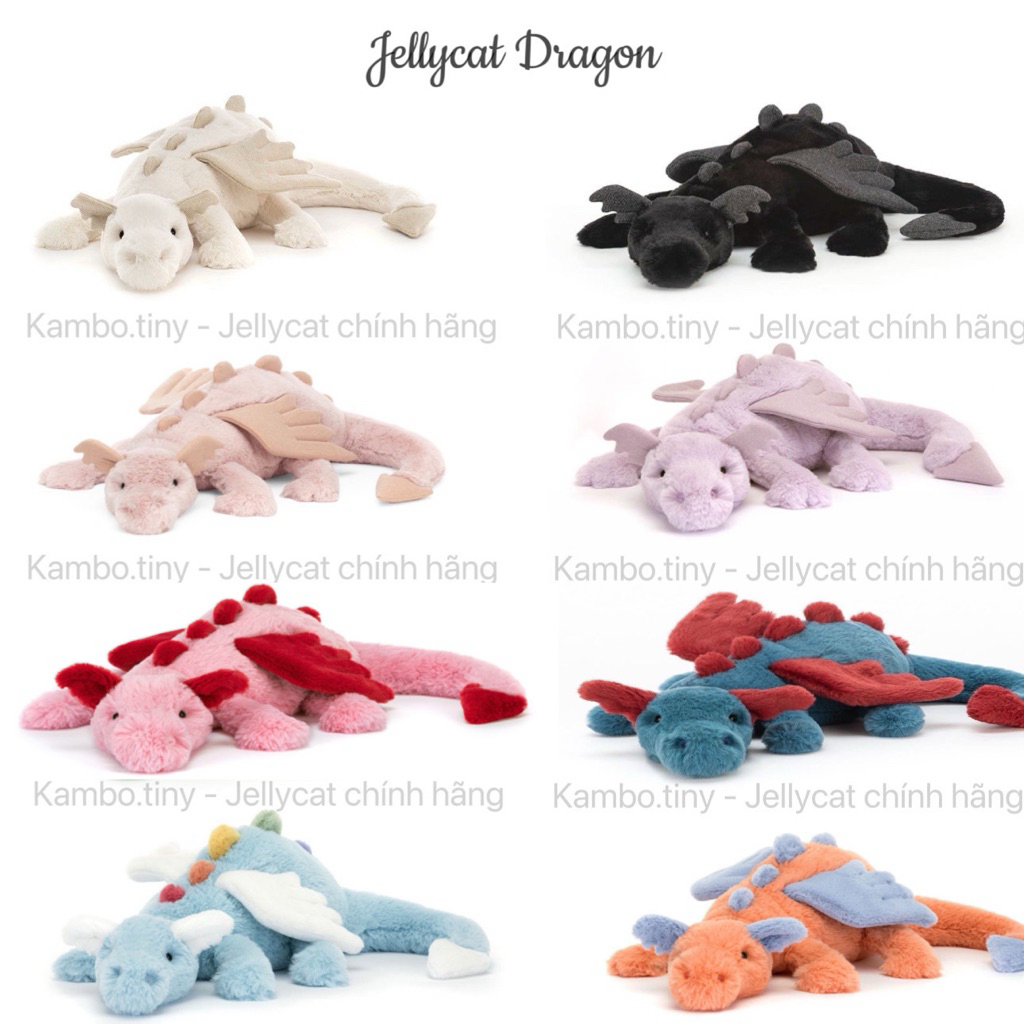 [CHÍNH HÃNG]Rồng nhồi bông JELLYCAT DRAGON