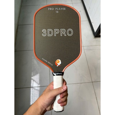 Vợt pickleball chính hãng 3DPRO TITAN chất liệu Titanium siêu nhám xoáy spin kiểm soát drive mạnh