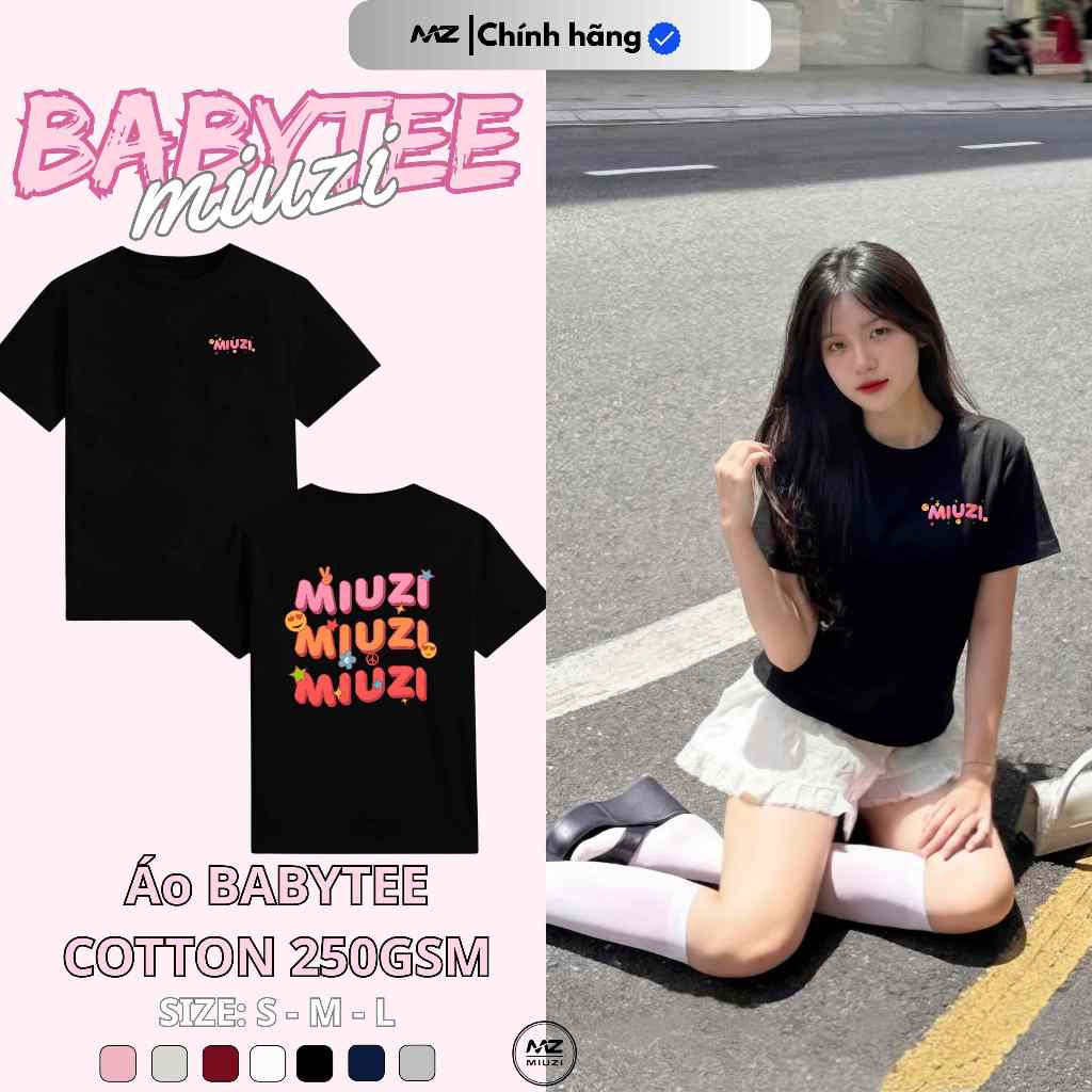 [DEAL MỞ BÁN]  Áo Babytee MIUZI MS067 - Item "Quốc Dân" Cho Nàng Thơ