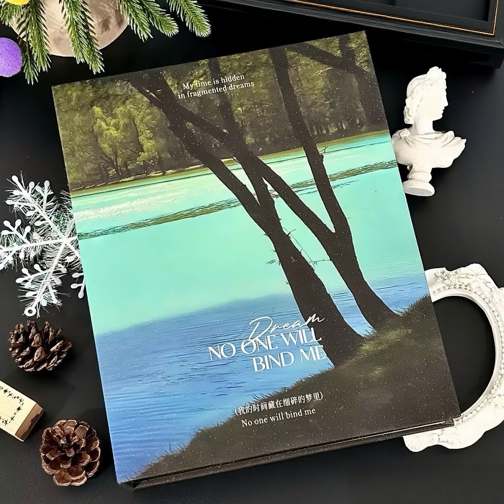 Bìa Binder A5 6 Còng “Dream” Chất Liệu Giấy Bìa Cứng - Binder Đựng Card Idol Kpop, Card Anime, Album