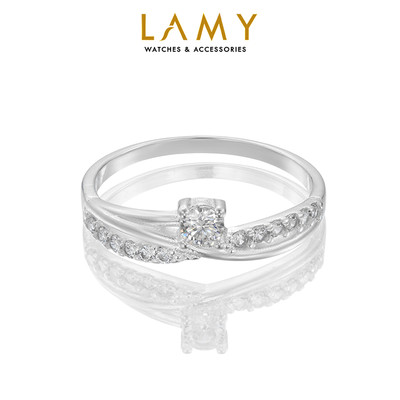 Nhẫn bạc nữ LAMY Sophisticated Ring Silver 8198 - Nhẫn bạc ta cao cấp