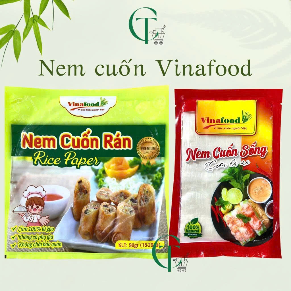 Bánh đa nem Làng Chiều, Vinafood ngon sạch chất lượng (20 lá - mẫu mới)