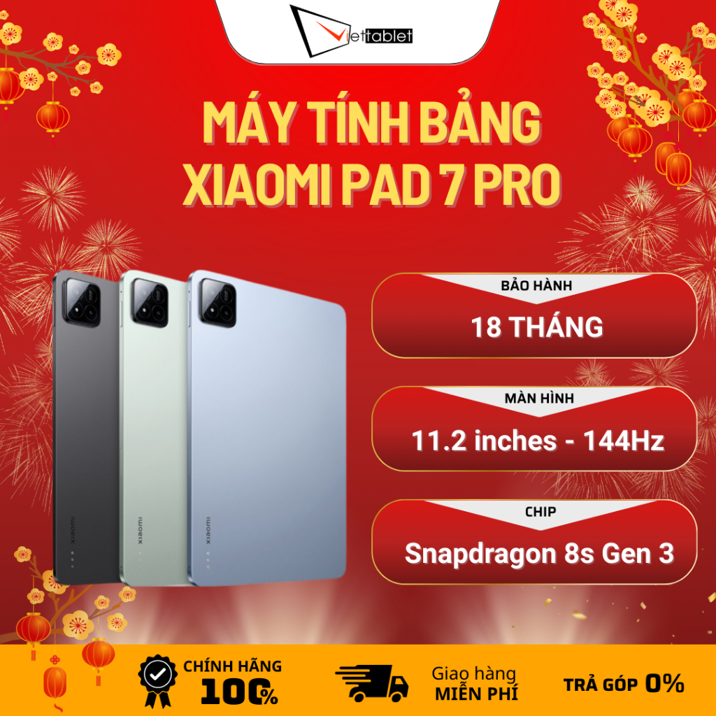 Xiaomi Pad 7 Pro (8GB - 256GB) - Hàng Chính Hãng