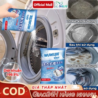 Bột Vệ Sinh Máy Giặt, Bột làm sạch lồng giặt - Làm Sạch Lồng Giặt, Khử Mùi Hiệu Quả, 99%Diệt Khuẩn