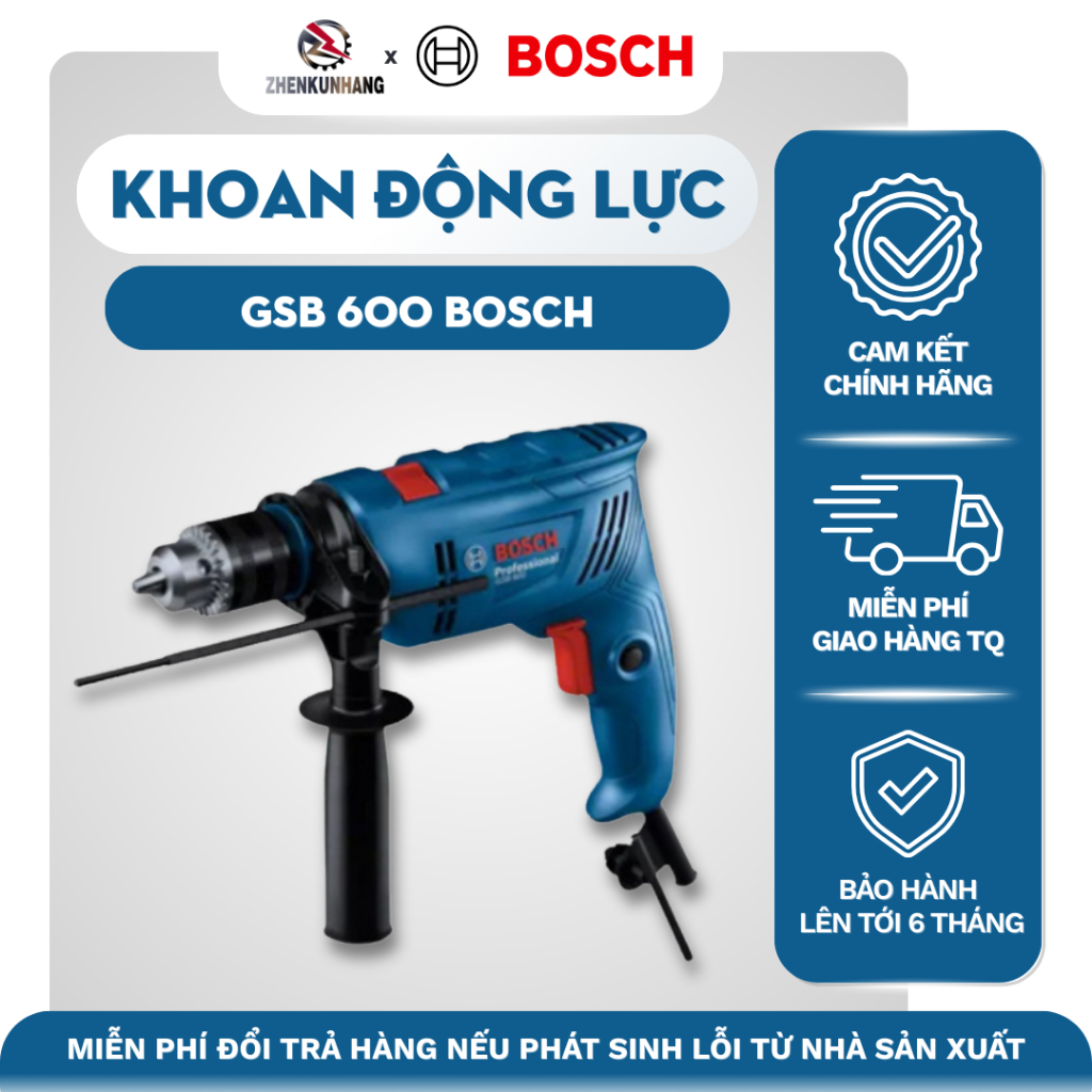 Máy khoan động lực GSB 600 thương hiệu Bosch