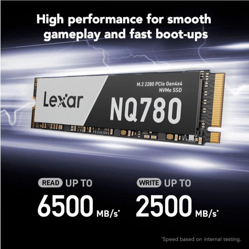 Ổ Cứng SSD LEXAR NQ780 1TB NVMe PCIe Gen4 x4 M.2 2280 Tốc Độ Cao 6500MB/s Chính Hãng | BigBuy360 - bigbuy360.vn
