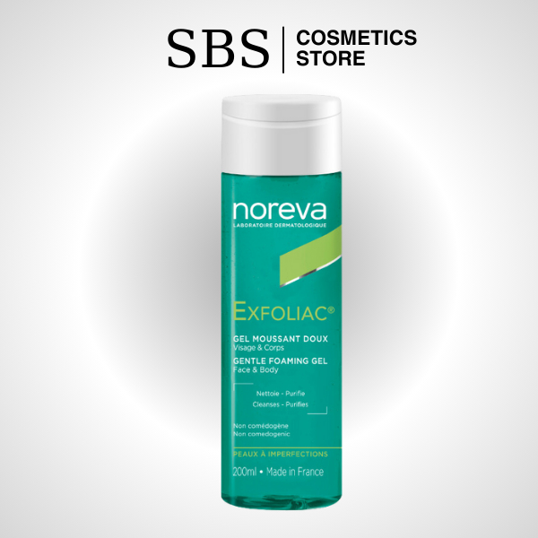 Sữa Rửa Mặt Cho Da Dầu Mụn Noreva Exfoliac Intensive Foaming Gel