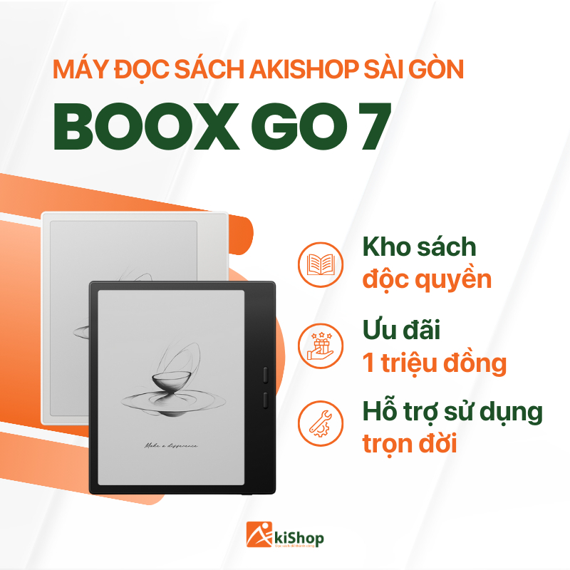 Máy đọc sách Boox Go 7 Chính hãng Akishop