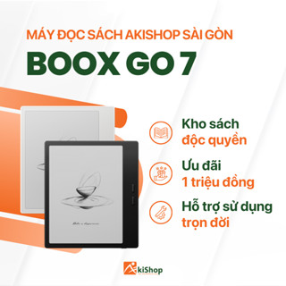 Máy đọc sách Boox Go 7 Chính hãng Akishop - Sẵn hàng hỏa tốc HCM