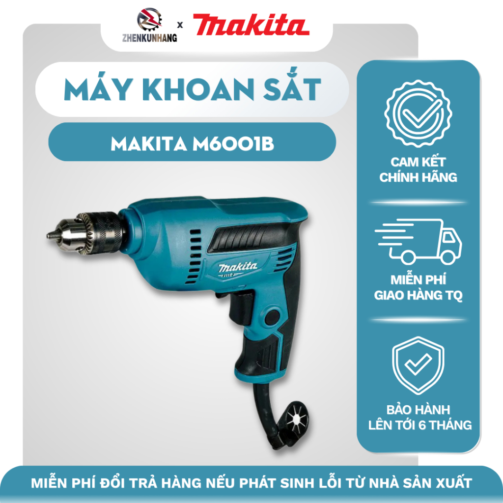 Máy khoan sắt Makita M6001B
