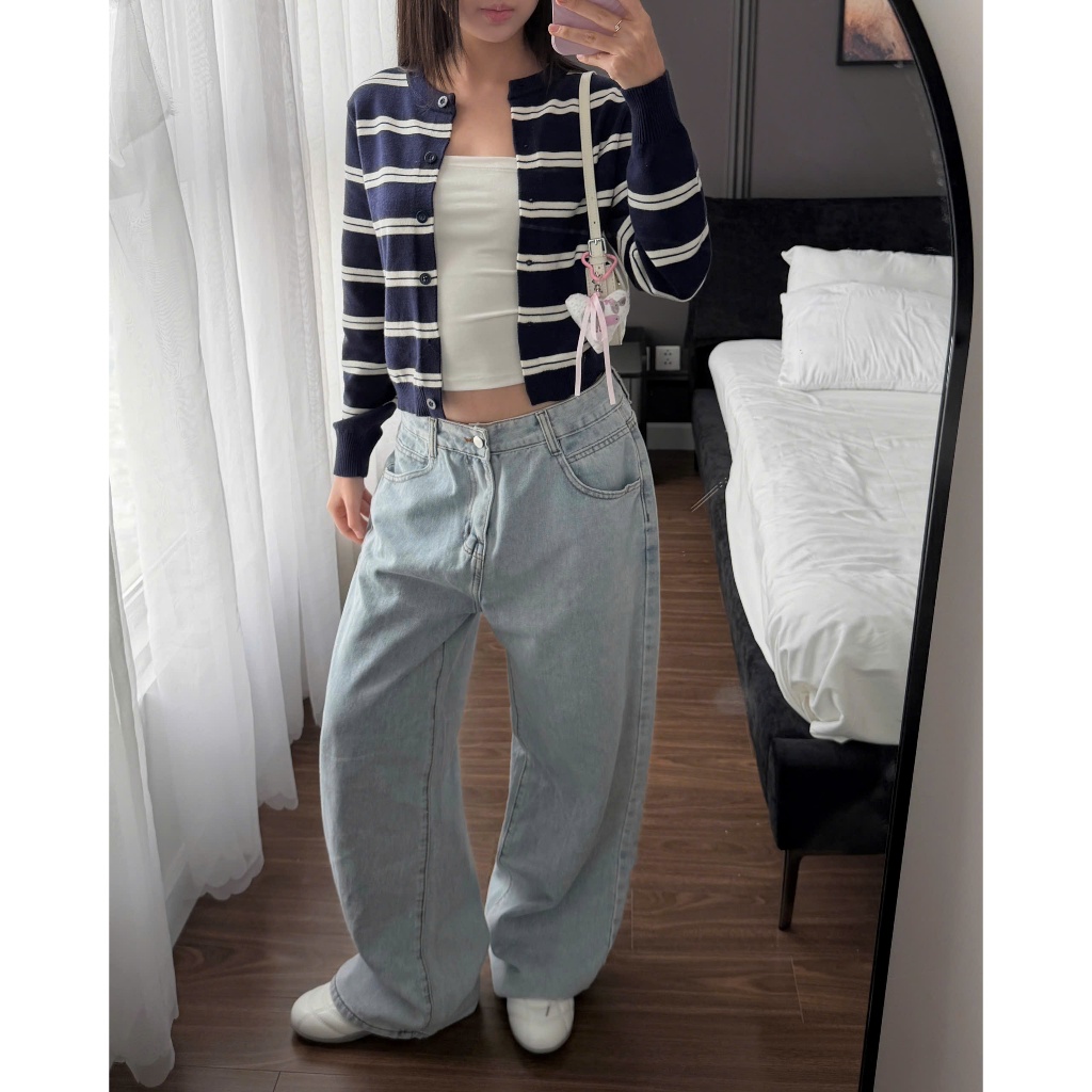 Quần Jeans Ống Suông Ver 1 Calem.Club nhiều màu tôn dáng form unisex nam nữ | BigBuy360 - bigbuy360.vn