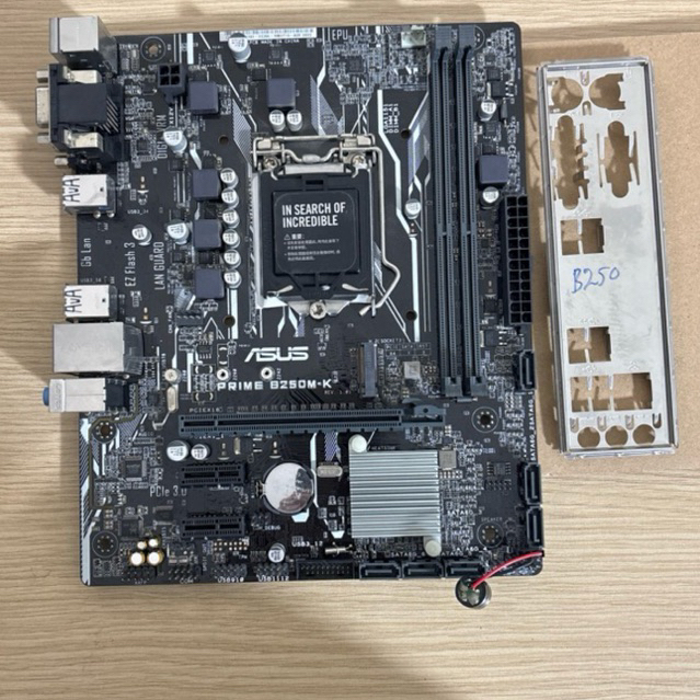 main b250m asus tặng kèm fe keo tản nhiệt