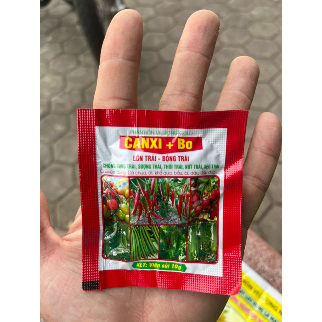 canxi bo giúp to trái.  conbo 2 vien chống nứt trái. sượng trái. bóng  trái