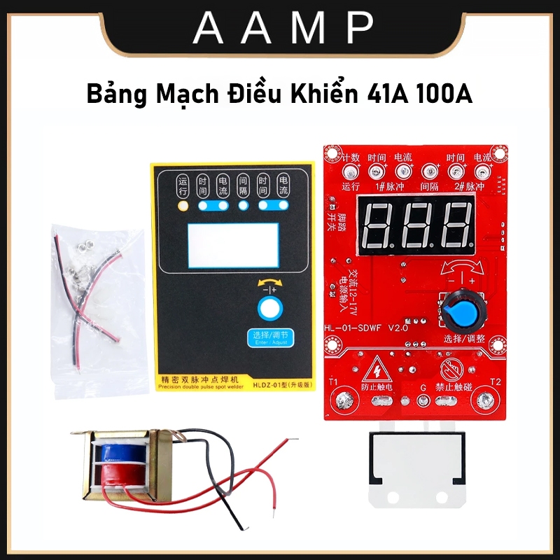 41A Bảng điều khiển AC9-12V Bảng điều khiển máy hàn điểm Chức năng Bộ điều khiển biến áp