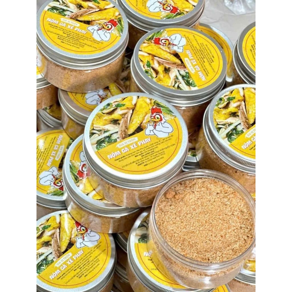Gia vị nộm gà xé phay, gia vị gỏi thịt trộn sẵn