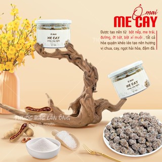 Ô mai me cay, đặc sản ômai Hà Nội, kẹo mẹ cay, món ăn vặt tuổi thơ - Lãn Ông