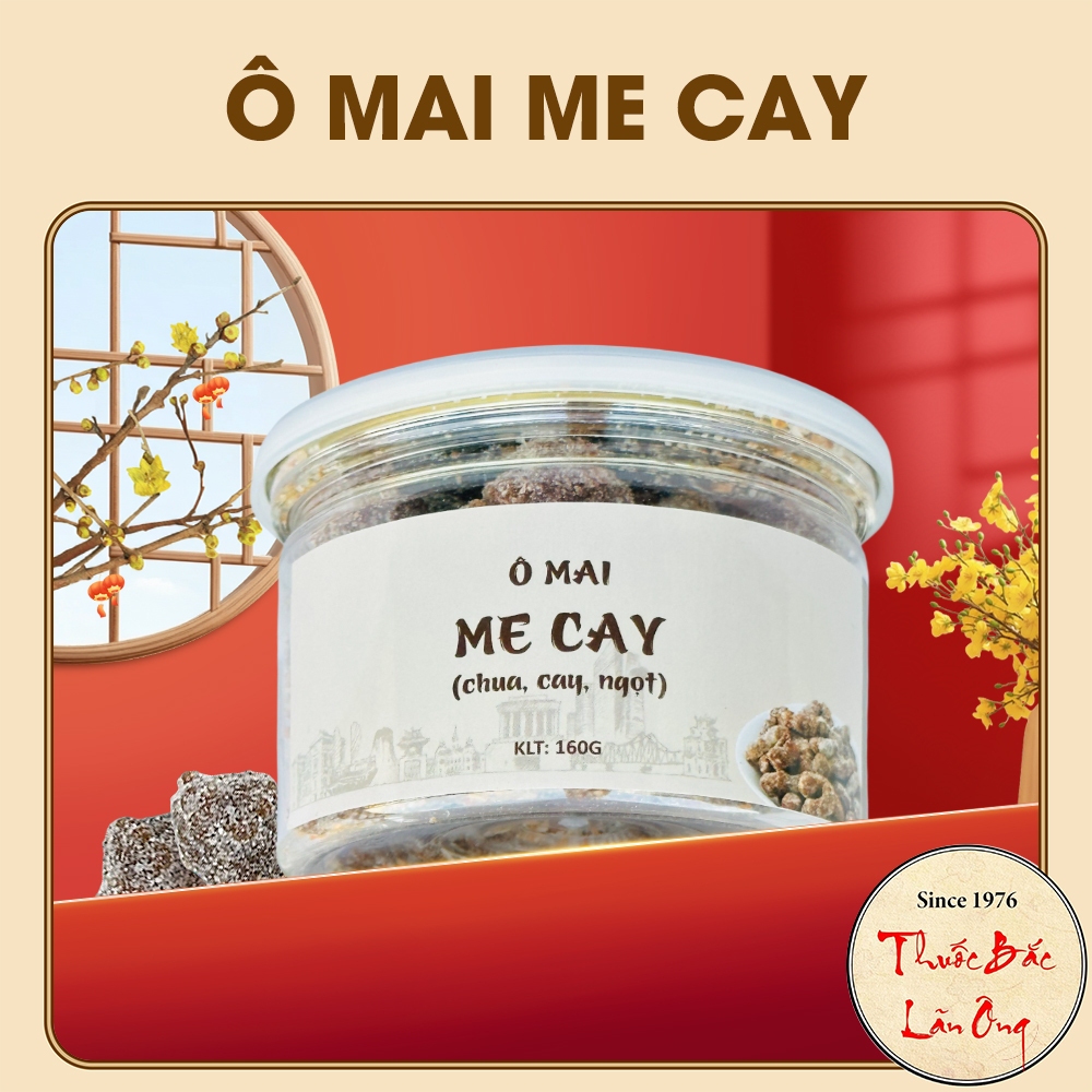 Ô mai me cay, đặc sản ômai Hà Nội, kẹo mẹ cay, món ăn vặt tuổi thơ - Lãn Ông