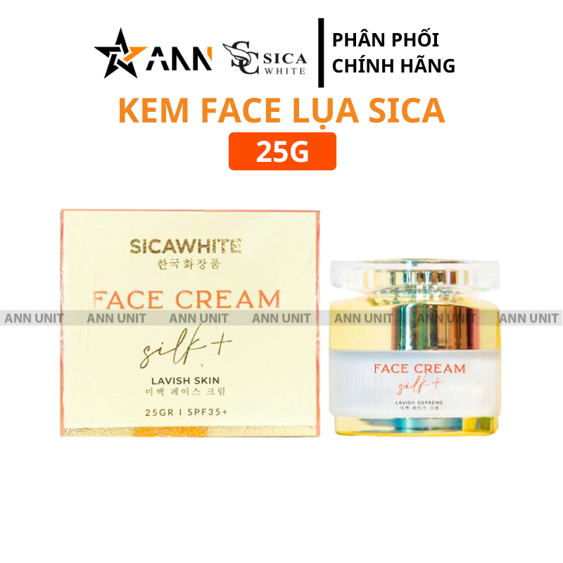 [Chính Hãng] Kem Face Lụa Sica White - Face Cream Silk 25g