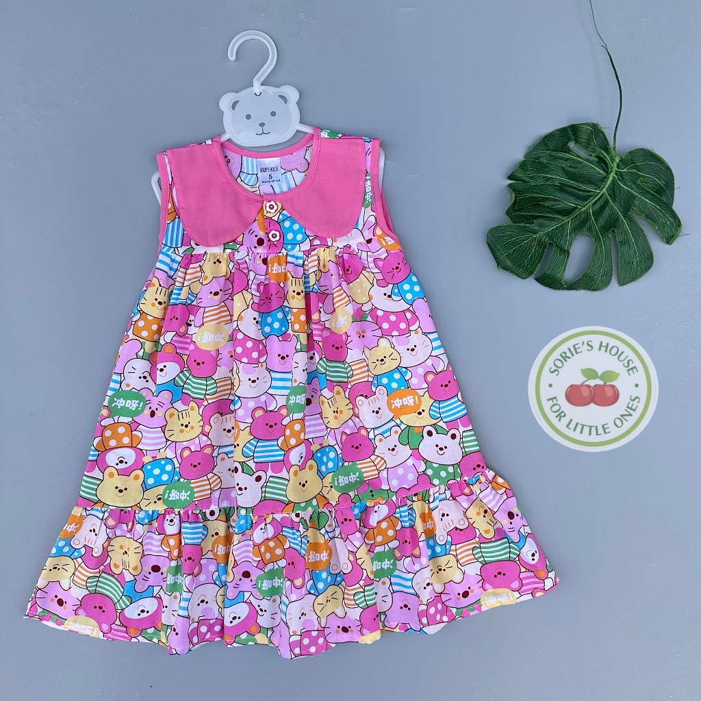 [Ảnh thật][10-40kg] ĐẦM TOLE/LANH bé gái