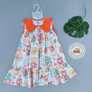 [Ảnh thật][10-40kg] ĐẦM TOLE/LANH bé gái