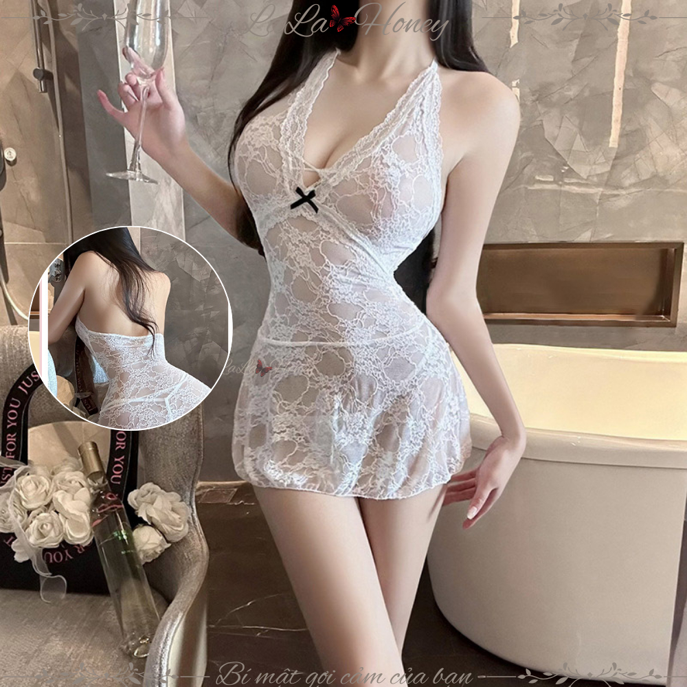 Váy Ngủ Ren Xuyên Thấu Quyến Rũ Phong Cách Mới V142 Lalahoney | BigBuy360 - bigbuy360.vn