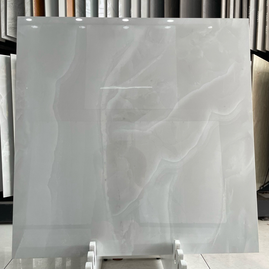 Gạch 80x80 Trắng vân loang, cực đẹp