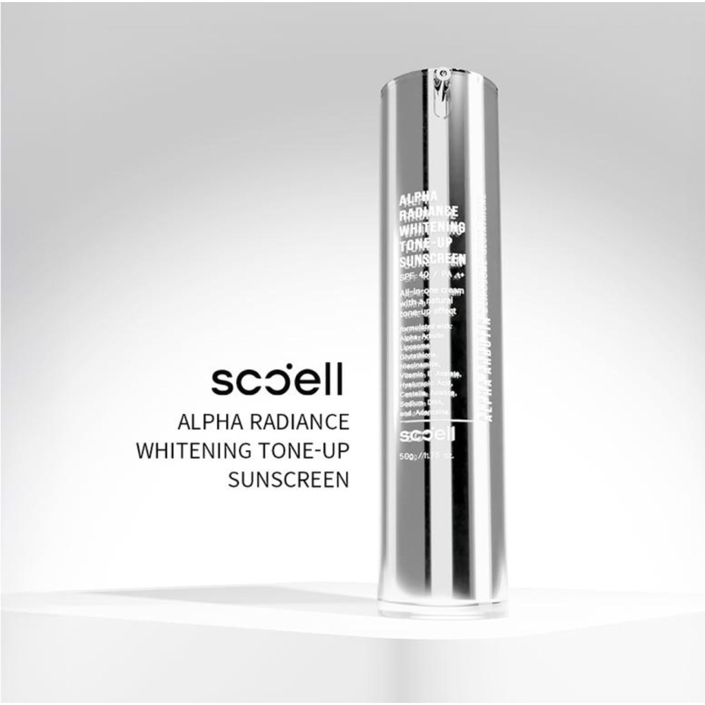 Kem ngày Sccell 3in1 nâng tone, dưỡng trắng SPF40+ PA++ 50g