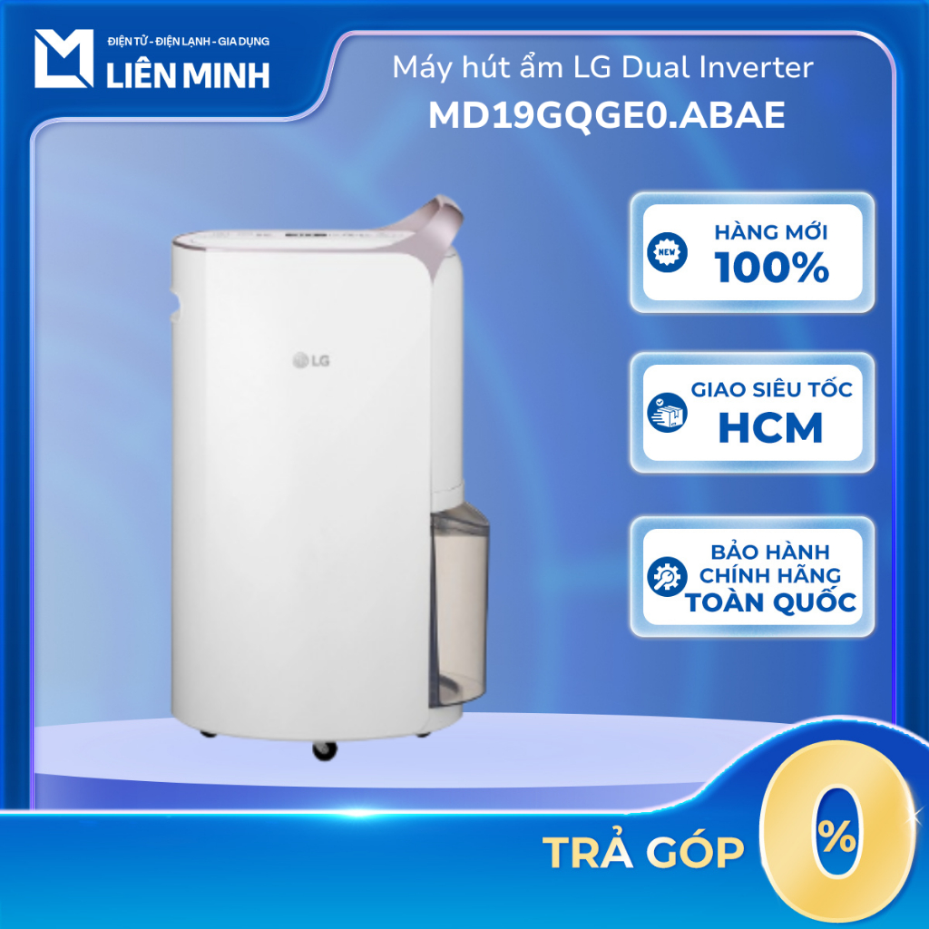 MD19GQGE0.ABAE | MD16GQSE0.ABAE - Máy Hút Ẩm LG Dual Inverter [Giao Toàn quốc]