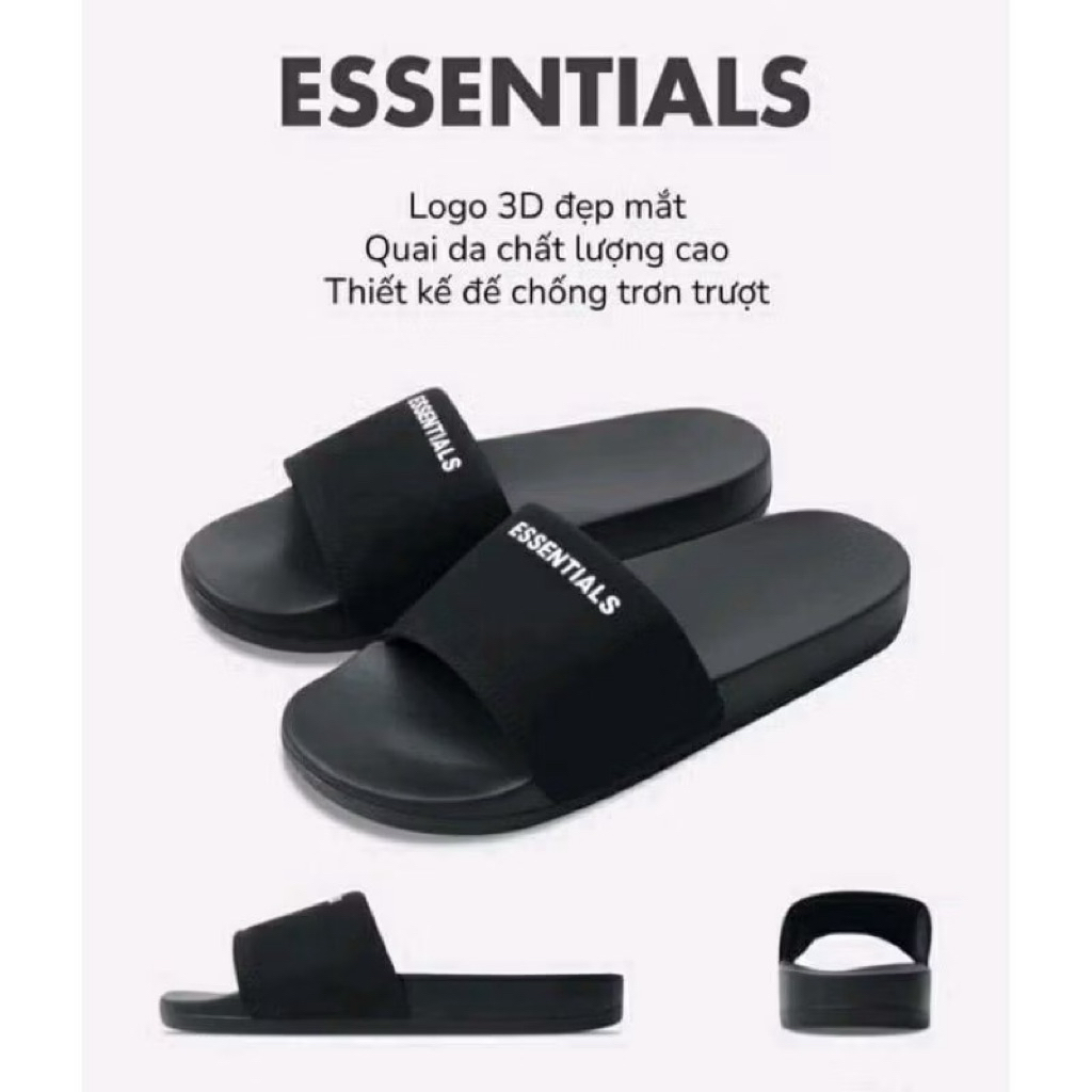 Dép Quai Ngang Nữ Nam ESSSENTIALS Ngang Phong Cách Thời Trang Hàng Chuẩn Loại 1 CSD026