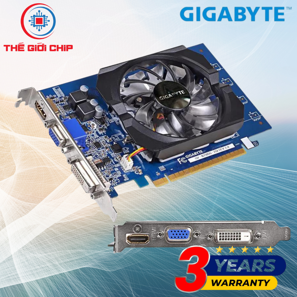 VGA GIGABYTE GV-N730D5-2GL (GeForce GT 730) I like new Box 36 Tháng bảo hành bởi nhà cung cấp