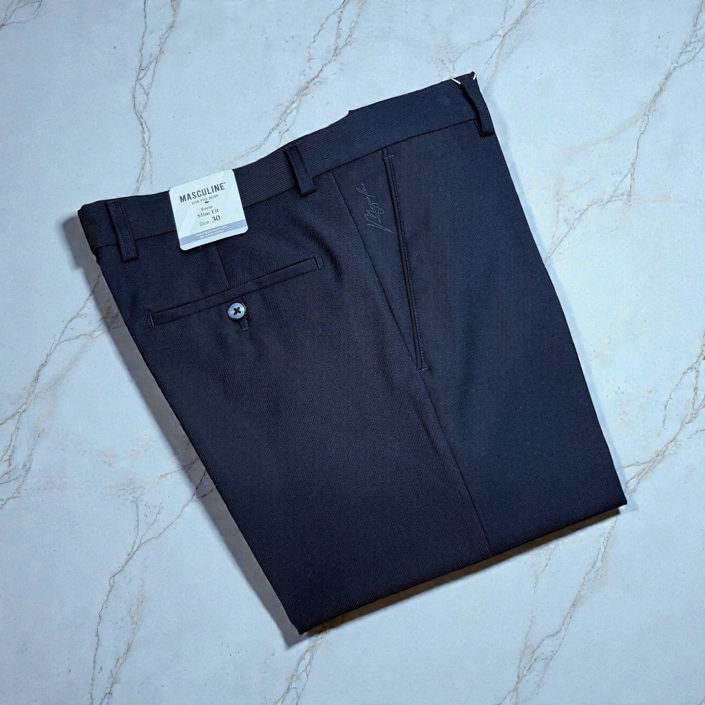 Quần tây (quần âu) nam Masculine dáng Slimfit MQ500