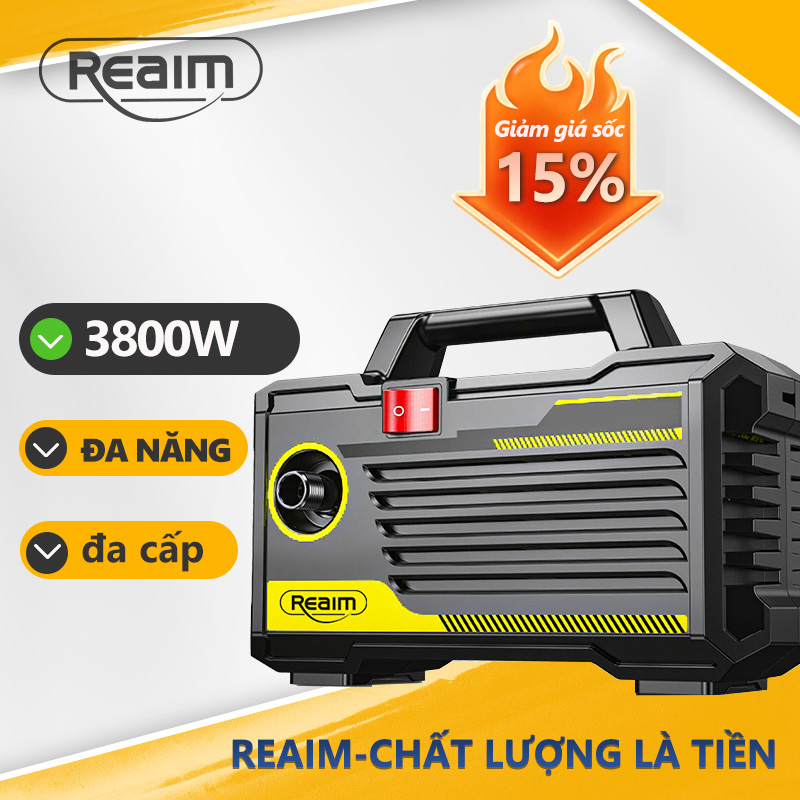 Máy Rửa Xe MINI cao ápgia đình tặng bình bọt tuyết 3800W lực cao chống giật  Lõi Đồng Công Nghệ Đức