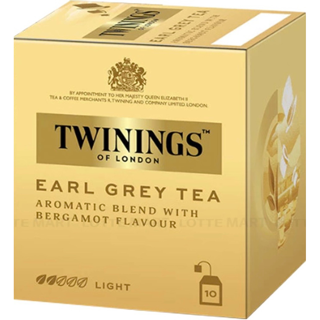 Trà Túi Lọc Twinings - Earl Grey Tea - Hộp 10 Gói 2G