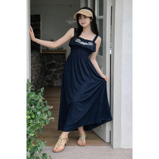 đầm maxi nhún bèo bigsize 65-120kg