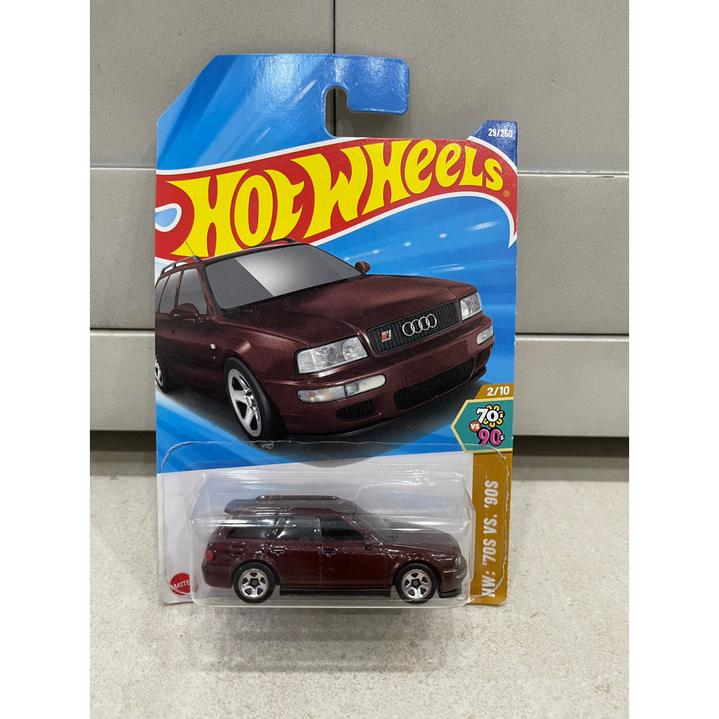 Xe mô hình đồ chơi cơ bản Hotwheels 1:64 - '94 Audi Avant RS2