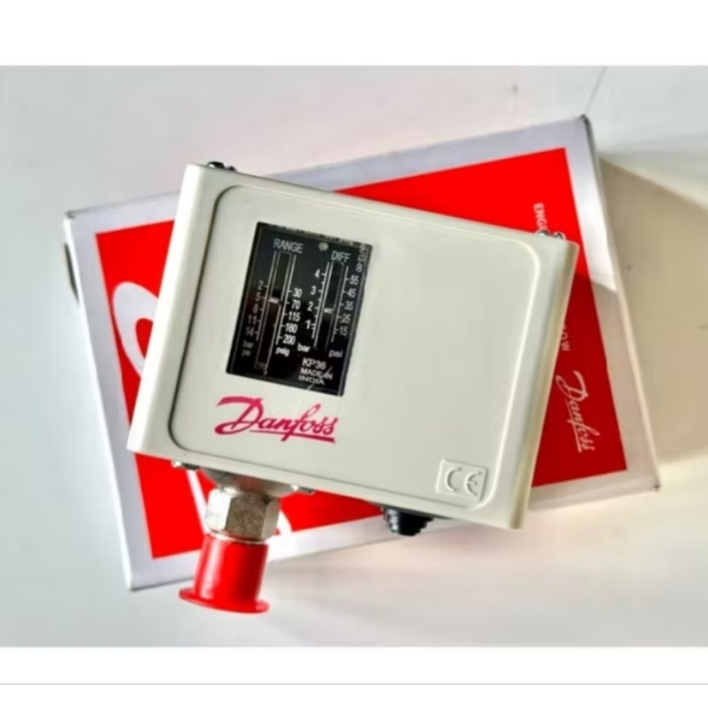 Rơ le áp suất , công tắc áp suất danfoss Ấn Độ KP36
