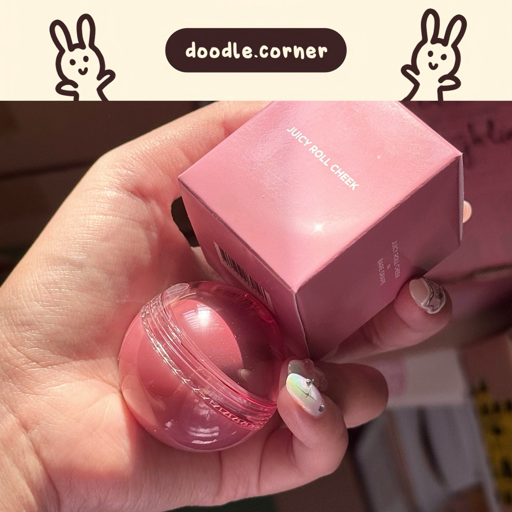 Má hồng trứng dạng kem lăn Romand Juicy Roll Cheek