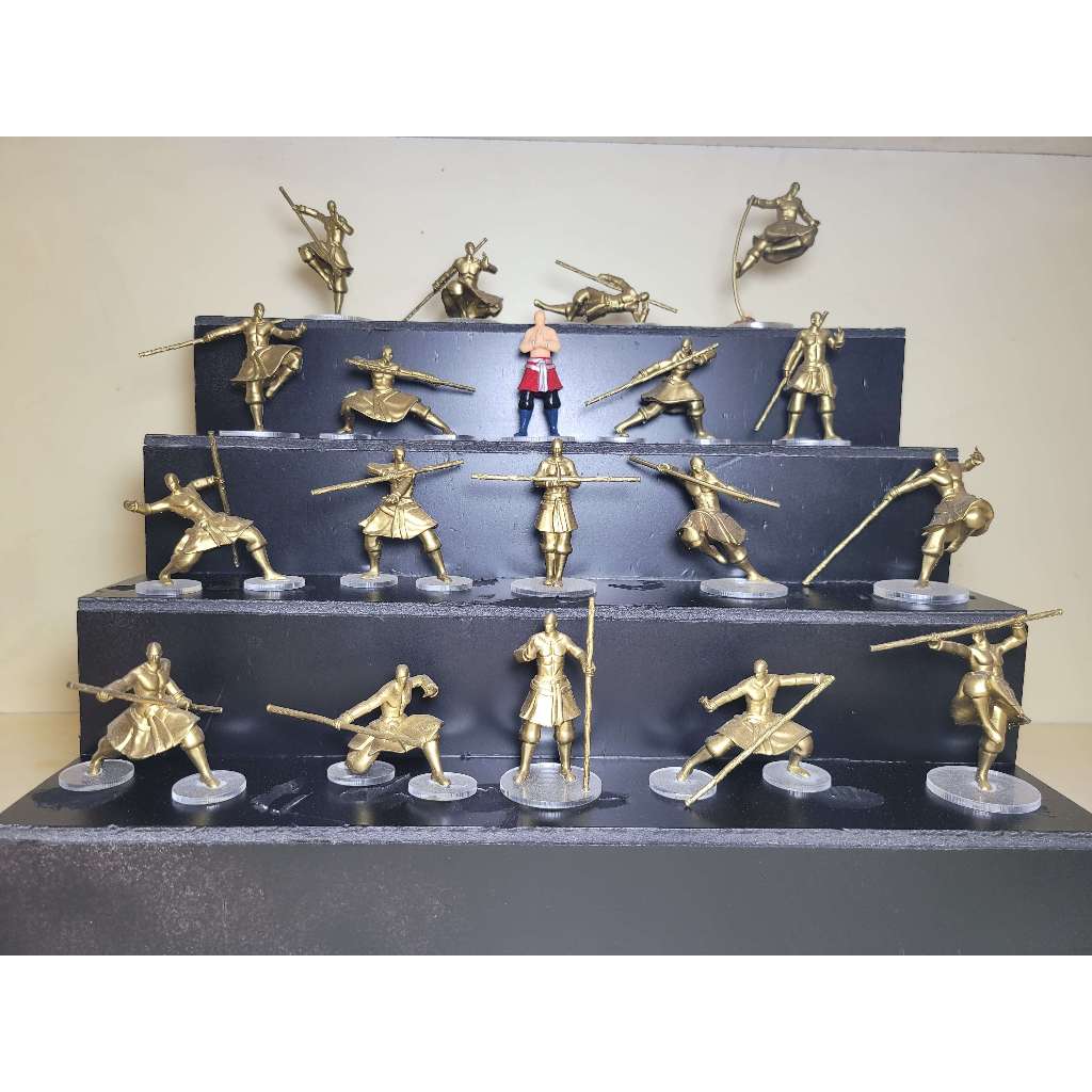 Bộ Thập bát la hán (18 vị La hán) trang trí tiểu cảnh, bonsai, hòn non bộ.