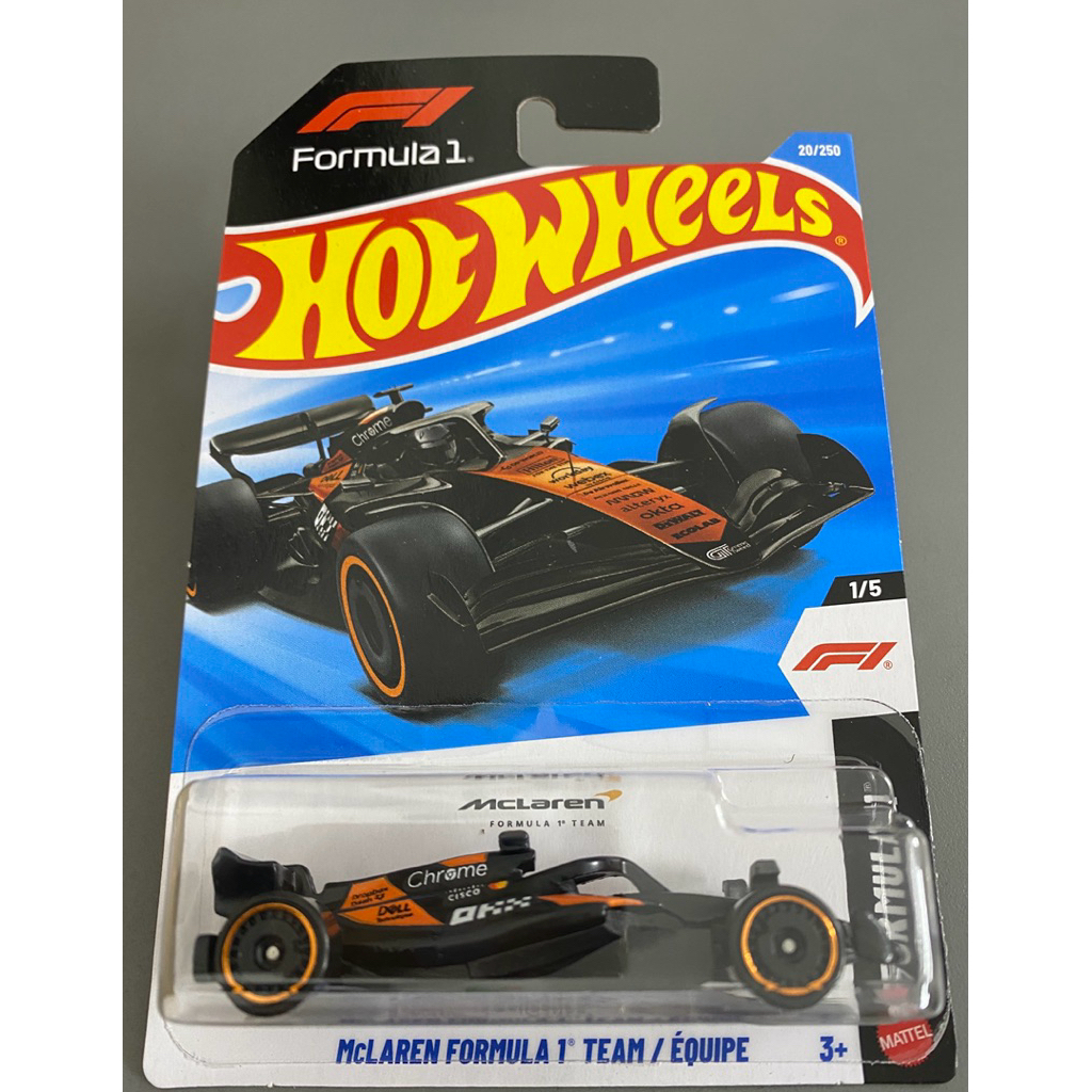 Xe Mô Hình Hot Wheels 1/64 Seen Diecast - McLAREN FORMULA 1 TEAM / ÉQUIPE