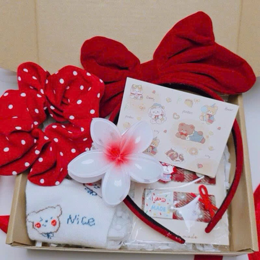 Hộp quà sinh nhật, Gift box, Quà tặng dễ thương, Hộp quà phụ kiện, Dành cho các bé, tặng người yêu, 