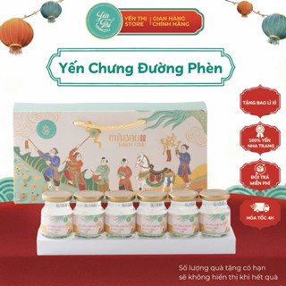 [Quà Tặng] Yến Thị - chưng đường phèn - Yến sào Khánh Hoà chưng sẵn - set quà tặng - 750mg yến,70ml