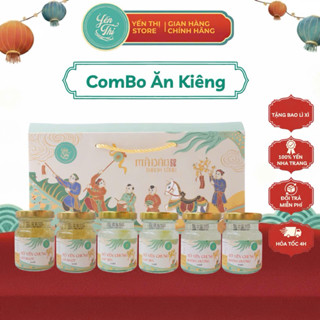 [Quà Tặng] Yến Thị -Combo cho người ăn kiêng,tiểu đường -750mg yến khô- Yến Khánh Hoà chưng sẵn