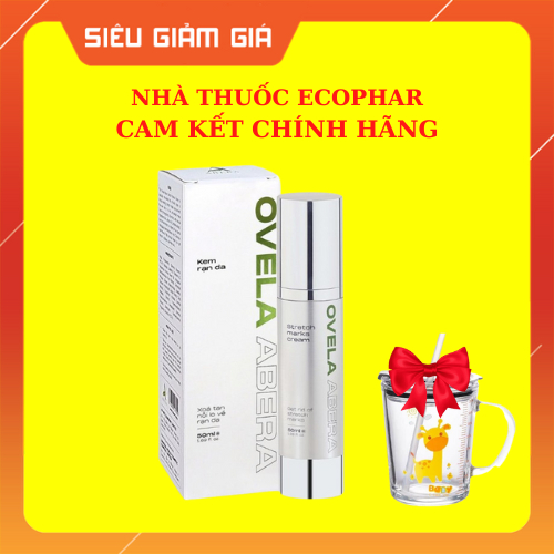 [COMBO 3 HỘP ] Kem rạn da Ovela Abera - Ngừa rạn mới, giảm rạn cũ, dưỡng ẩm,... -